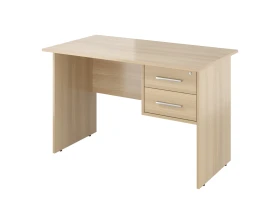 Стол однотумбовый 2 ящика с замком 1180х650х750 Канцлер images