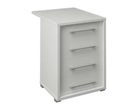 Тумба приставная (4 ящика) с торцевым топом 554*680*750 МТ54 Милано images