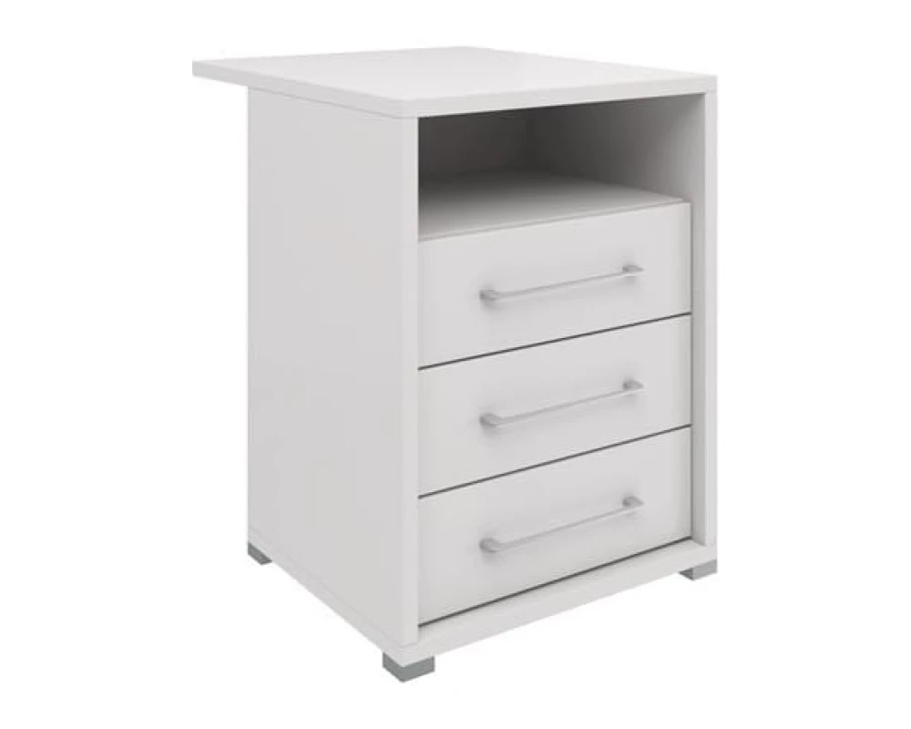 Тумба приставная с нишей и торцевым топом 554*680*750 МТ55 Милано