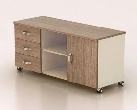 Тумба выкатная широкая 1204х520х566 К41 Модерн images