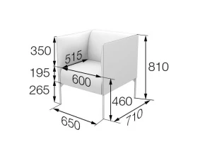 Кресло Brd1-2 Бридж MVK images