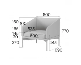 Кресло Dr1-2 Дрим MVK images