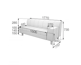 Модуль 3-местный левый FL3L-1 Флагман MVK images