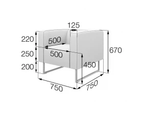 Кресло КС1-50 Кейс MVK images