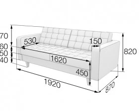 Диван 3-местный Kos3M Космо MVK images