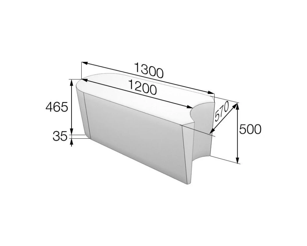 Модуль 2-местный крайний Mol2-1 Молекула MVK