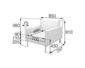 Кресло Ol1 Олли MVK images