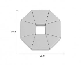 Комплект мягкой мебели Оригами MVK images