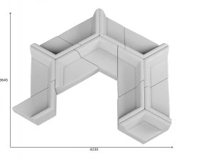 Комплект мягкой мебели Оригами MVK images