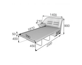 Модуль 2-местный раскладной правый P2R-r Премьер MVK images
