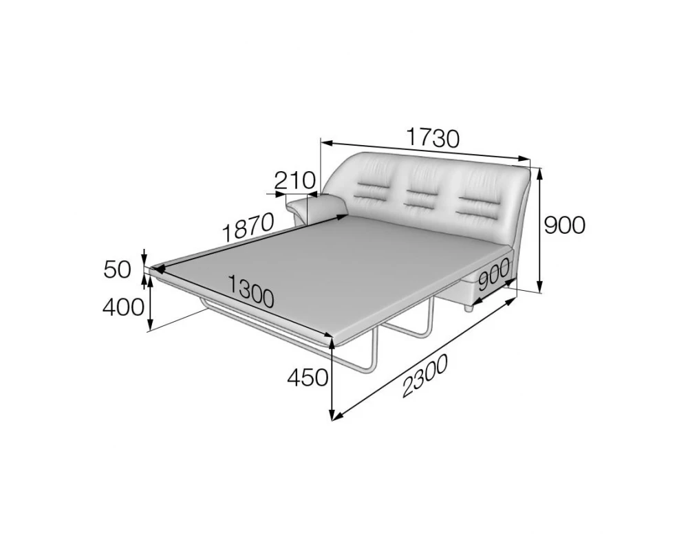Модуль 3-местный раскладной правый P3R-r Премьер MVK