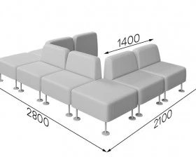 Комплект мягкой мебели Смарт MVK images