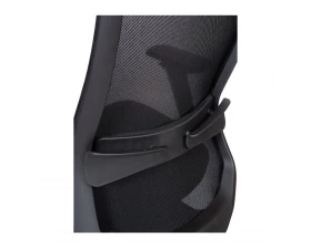 Кресло Norden Como black Сетка/ Ткань, Черный images