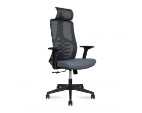 Кресло Norden Cosmo black Сетка/ Ткань, Черный images