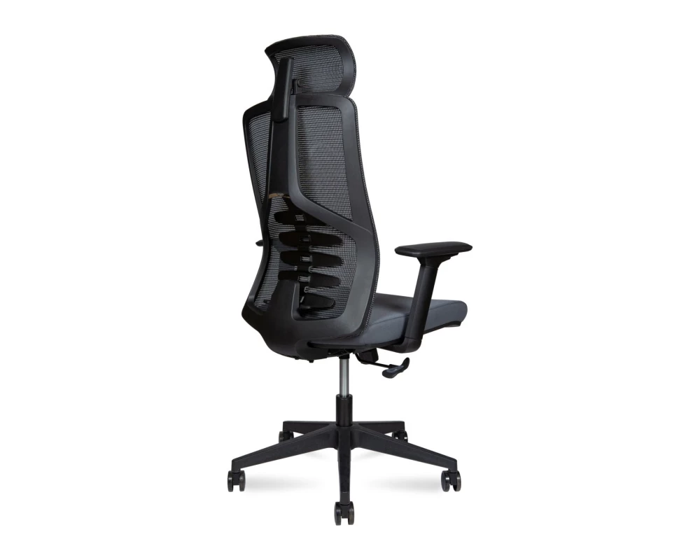 Кресло Norden Cosmo black Сетка/ Ткань, Черный