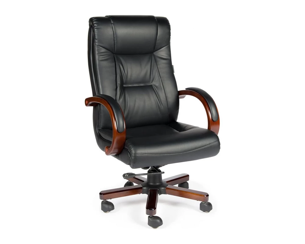 Кресло Norden Консул кожа Натуральная кожа, Черный