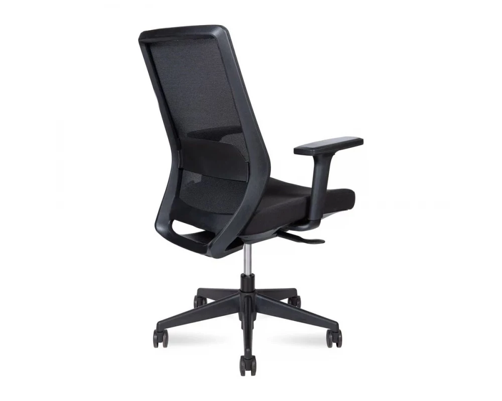 Кресло Norden Mono black LB Сетка/ Ткань, Черный