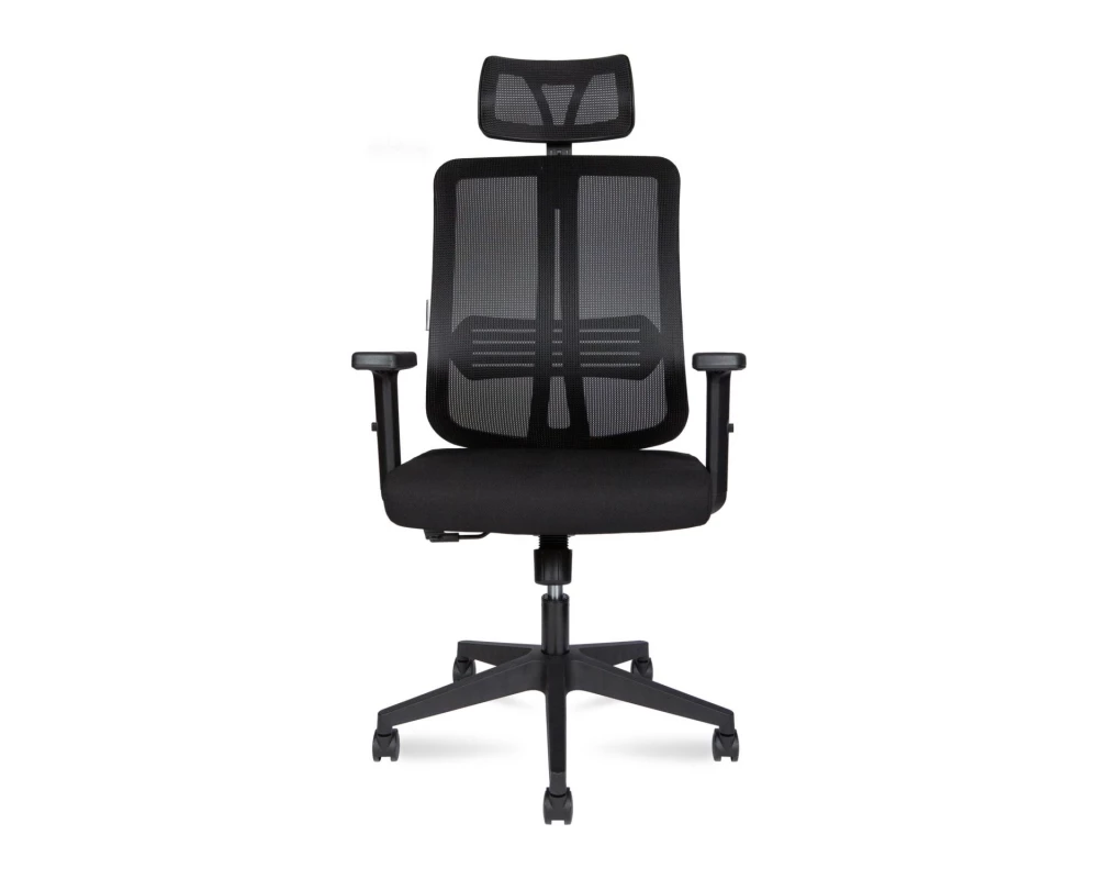 Кресло Norden Tema 2D Сетка/ Ткань, Черный