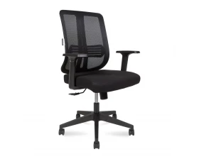 Кресло Norden Tema LB Сетка/ Ткань, Черный images