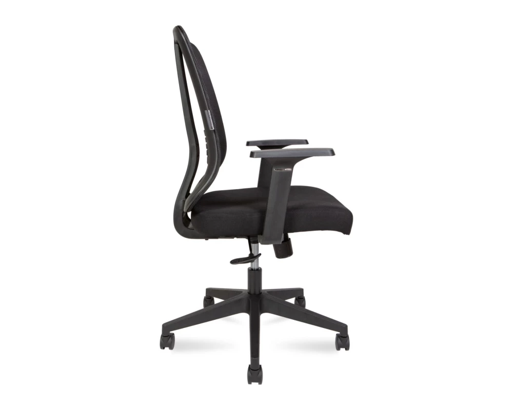 Кресло Norden Tema LB Сетка/ Ткань, Черный