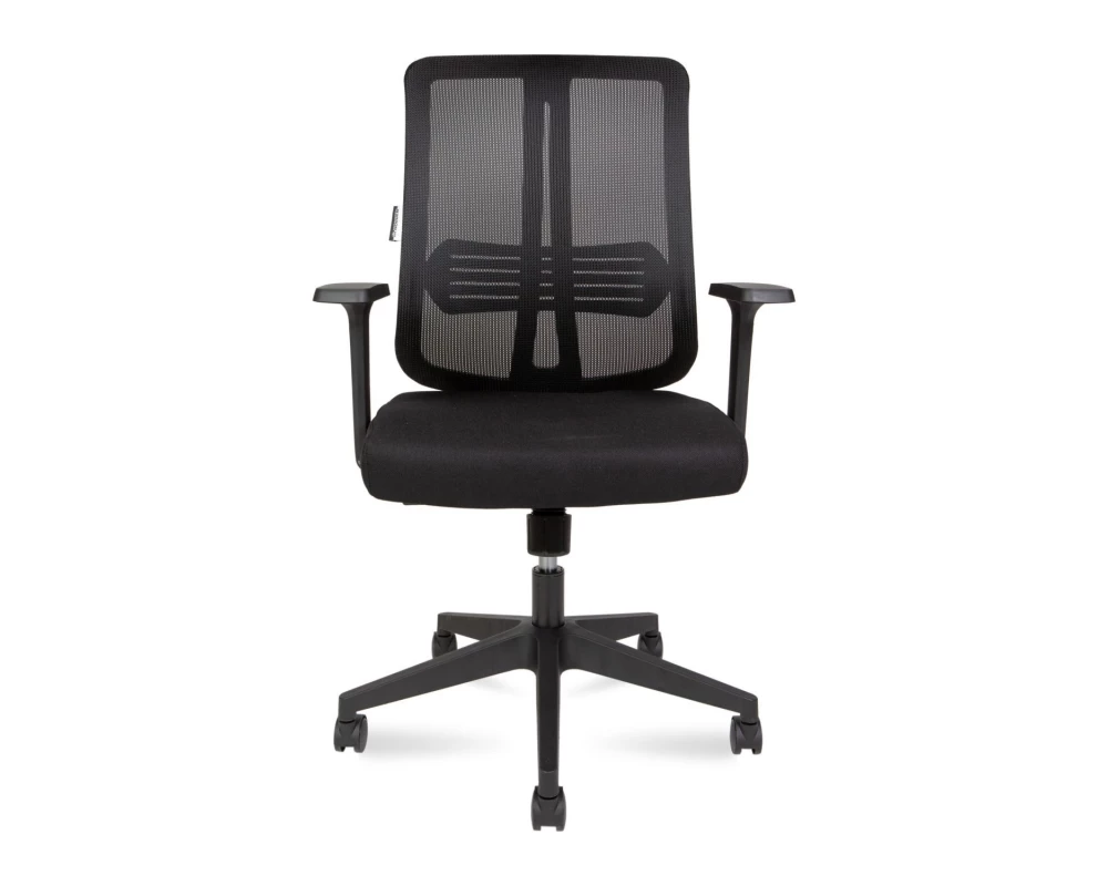 Кресло Norden Tema LB Сетка/ Ткань, Черный