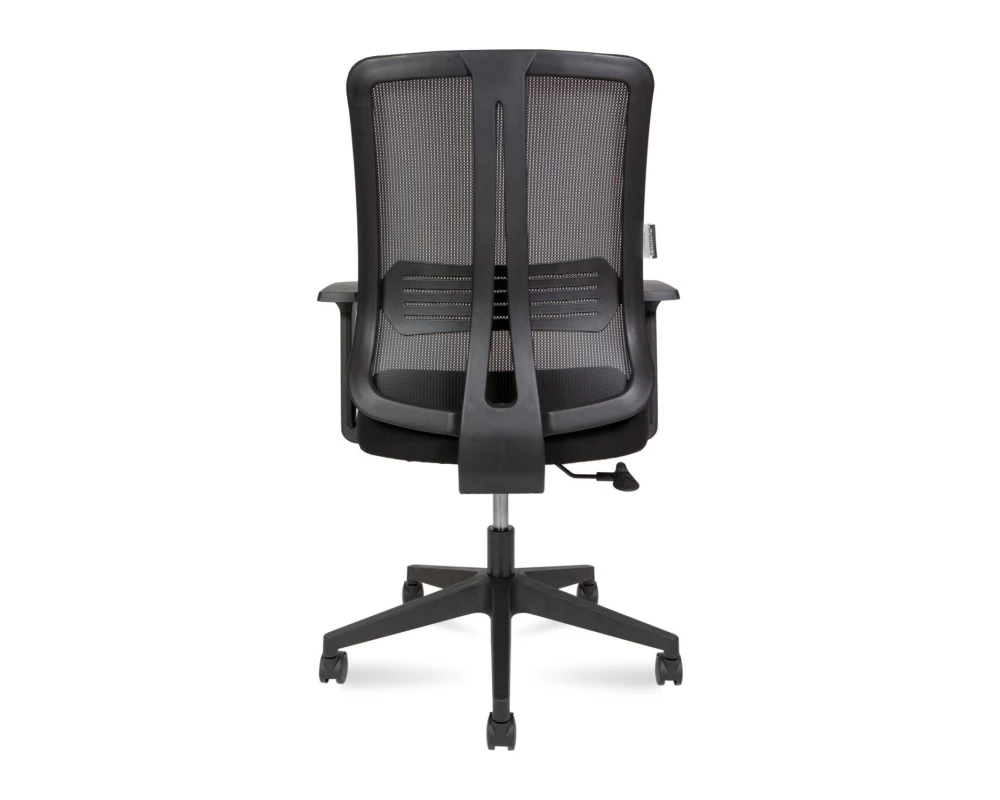 Кресло Norden Tema LB Сетка/ Ткань, Черный