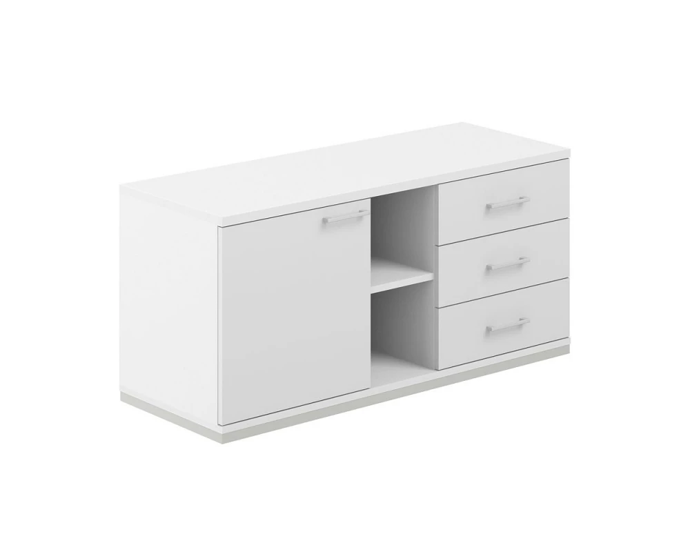Тумба сервисная мобильная 1200х462х637 Allegro Белый