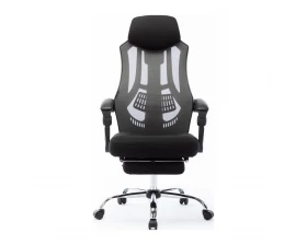 Кресло Norden 007 NEW black frame Сетка/Ткань, Черный images