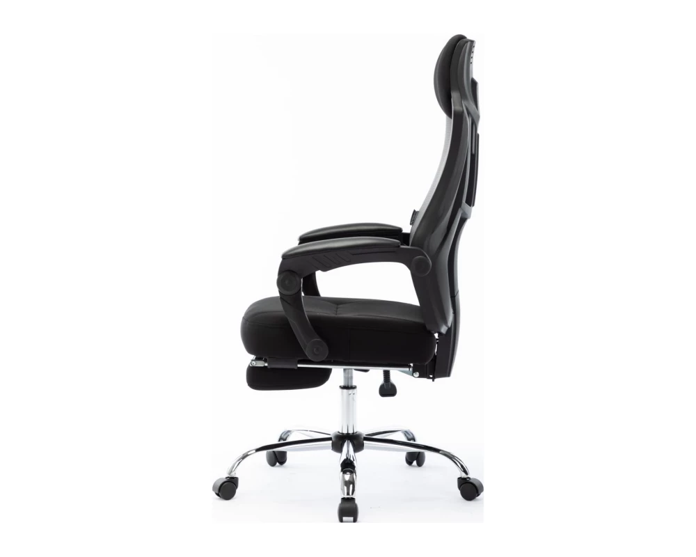 Кресло Norden 007 NEW black frame Сетка/Ткань, Черный