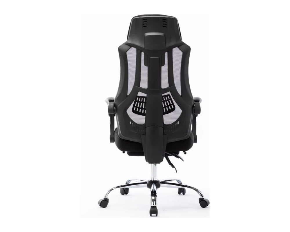 Кресло Norden 007 NEW black frame Сетка/Ткань, Черный