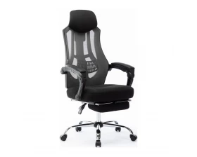 Кресло Norden 007 NEW black frame Сетка/Ткань, Черный images