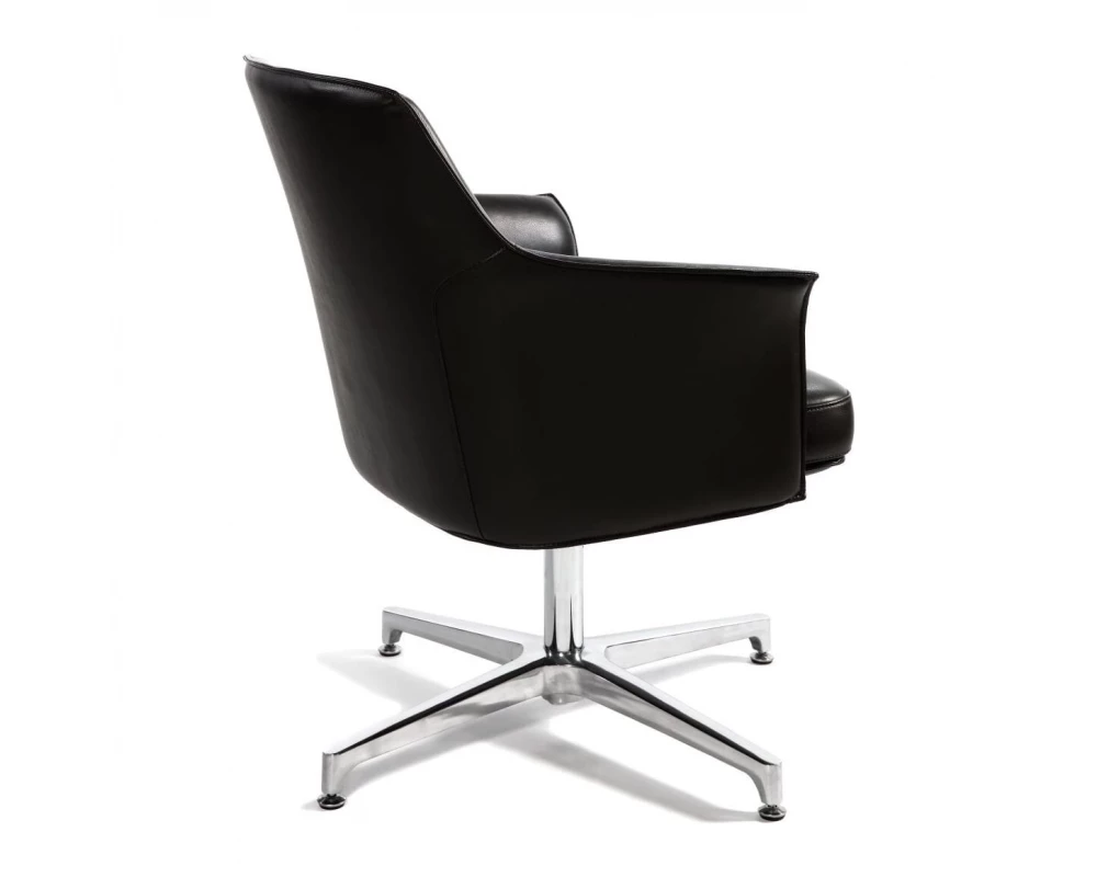 Кресло Norden Бордо CF Экокожа, Черный