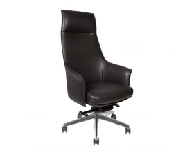 Кресло Norden Бордо Натуральная кожа, Черный images