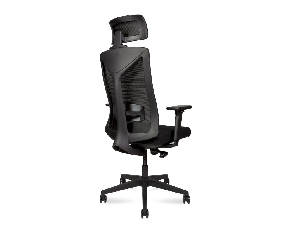 Кресло Norden Бостон SL Сетка/Ткань, Черный