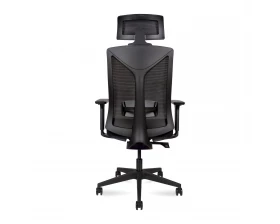 Кресло Norden Бостон SL Сетка/Ткань, Черный images