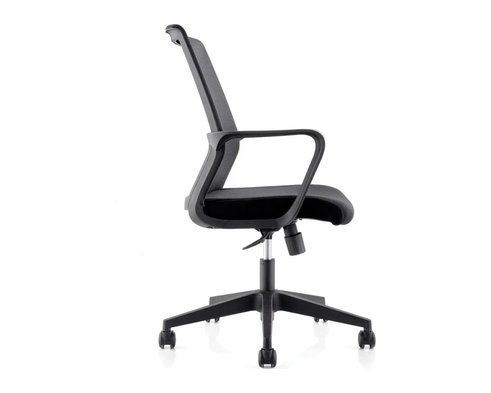 Кресло Norden Интер LB Сетка/Ткань, Черный