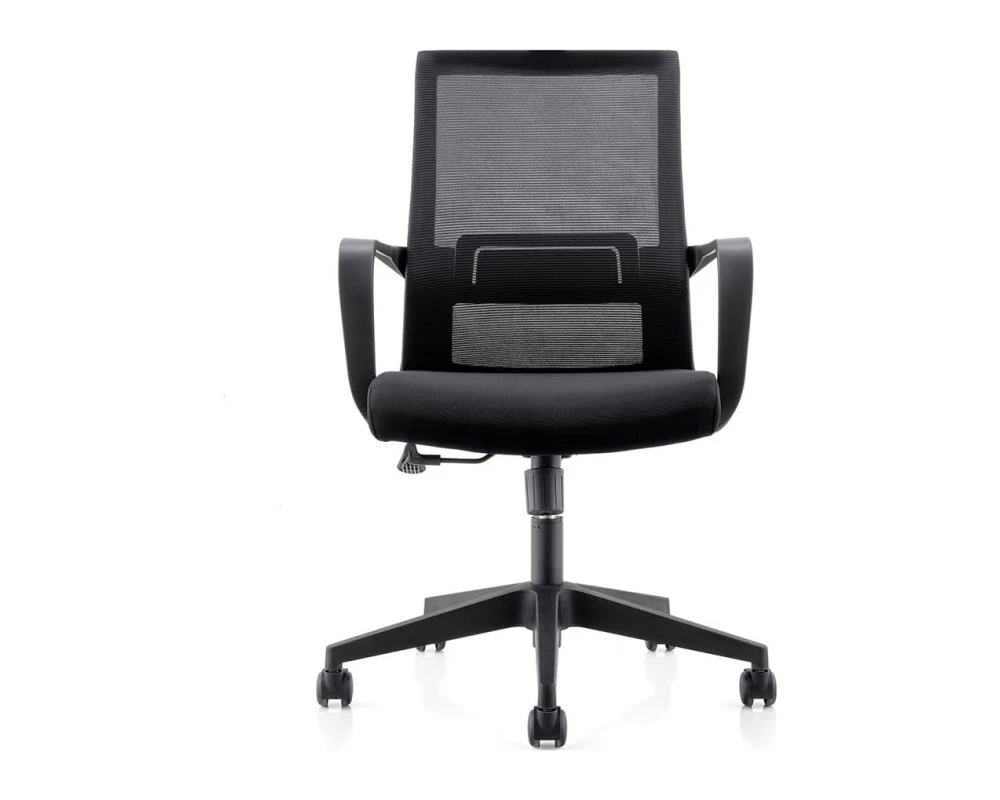 Кресло Norden Интер LB Сетка/Ткань, Черный