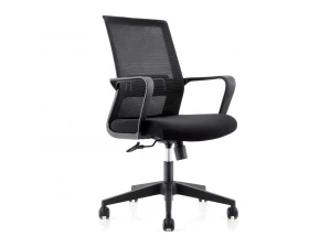 Кресло Norden Интер LB Сетка/Ткань, Черный images