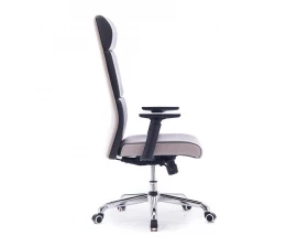 Кресло Norden Лондон Экокожа, Темно-серый/Светло-серый images