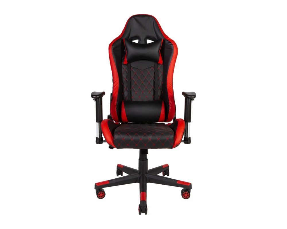 Кресло Norden Лотус EVO / Lotus EVO Экокожа, Черный/Красный