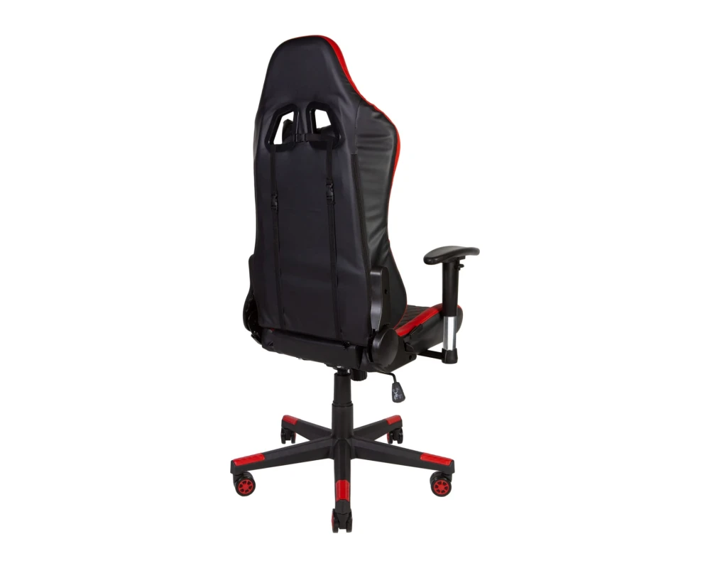Кресло Norden Лотус EVO / Lotus EVO Экокожа, Черный/Красный