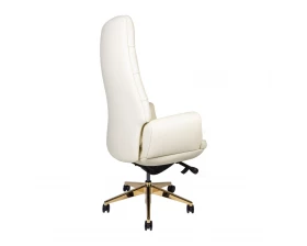 Кресло Norden Моцарт Натуральная кожа, Айвори images