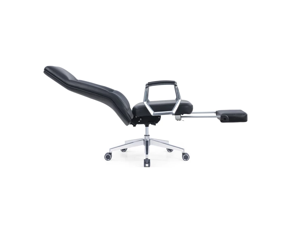 Кресло Norden Ронин Экокожа, Черный