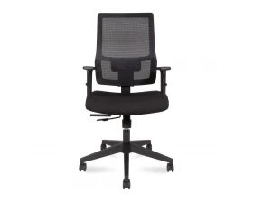 Кресло Norden Techo LB Сетка/Ткань, Черный images