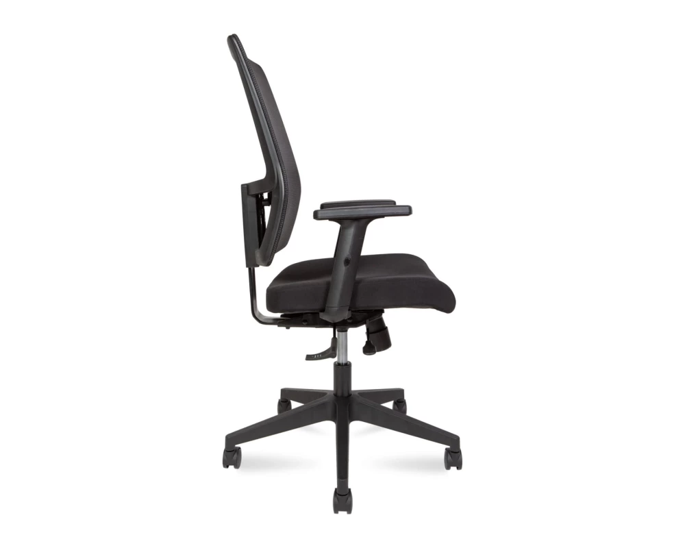 Кресло Norden Techo LB Сетка/Ткань, Черный