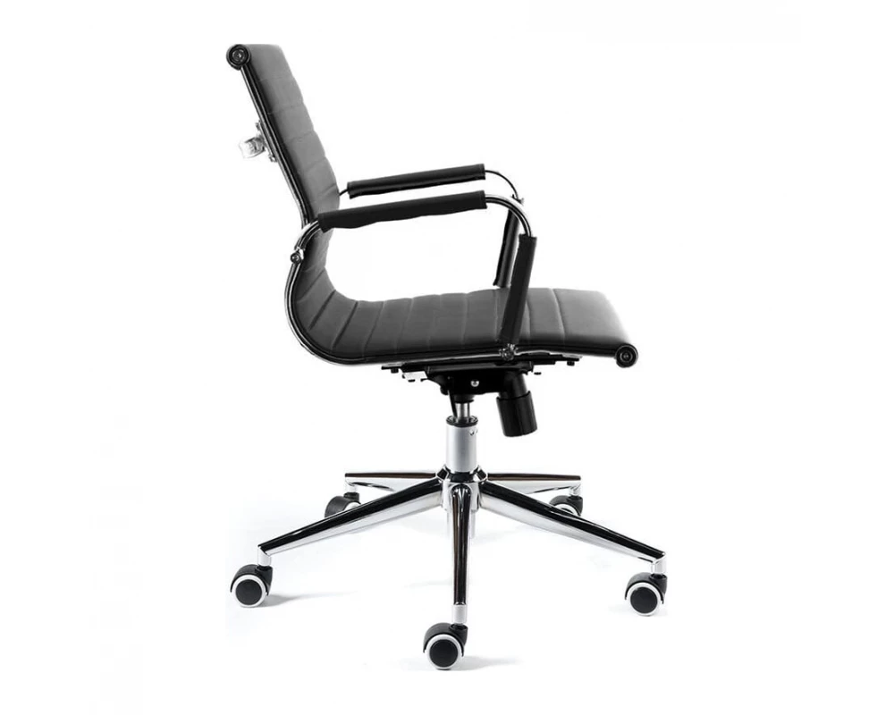 Кресло Norden Техно LB Экокожа, Черный