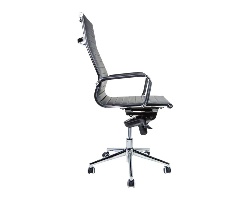 Кресло Norden Техно мультиблок Экокожа, Черный