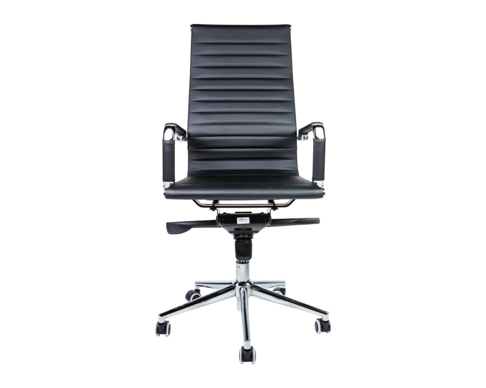 Кресло Norden Техно мультиблок Экокожа, Черный