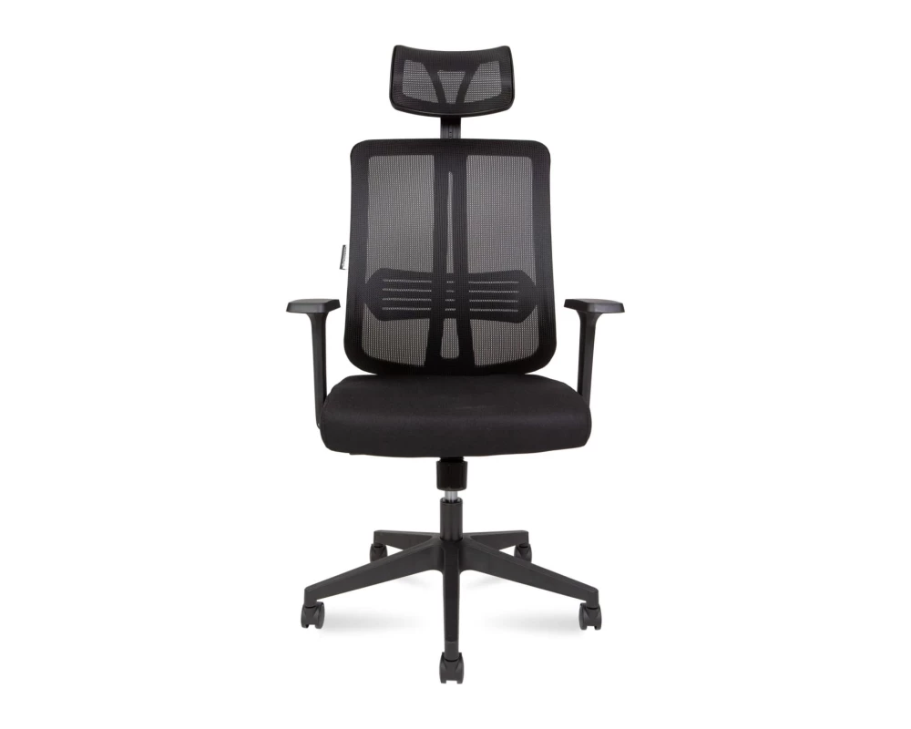 Кресло Norden Tema Сетка/Ткань, Черный