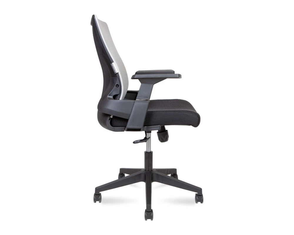 Кресло Norden Terra LB Сетка/Ткань, Черный/Серый